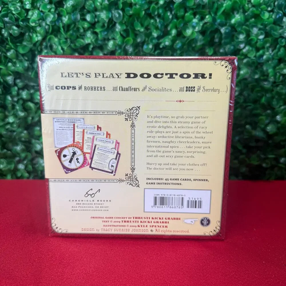 New Let’s Play Doctor! Dozens of Sexy Games Fun Romantic Gift for Couples Adult